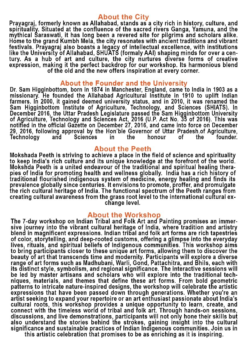 Seven-Day National Workshop